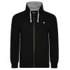 Bigdude Fleece Full Zip Hoody Black