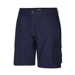 Bigdude Light Weight Elasticated Waist Cargo Shorts Navy