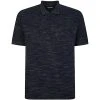 Bigdude Vintage Inkjet Marl Polo Shirt Navy