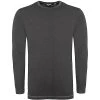 Bigdude Long Sleeve Thermal T-Shirt Charcoal Tall
