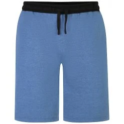 Bigdude Contrast Sweat Shorts Denim Marl
