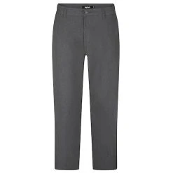 Bigdude Premium Stretch Chino Trousers Charcoal