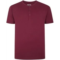 Bigdude Grandad T-Shirt Burgundy