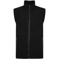 Bigdude Fleece Gilet Black