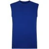 Bigdude Plain Sleeveless T-Shirt Royal Blue Tall