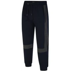 Bigdude Colour Block Joggers Navy