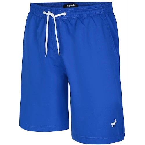 Bigdude Plain Swim Shorts Royal