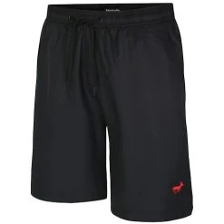 Bigdude Plain Swim Shorts Black