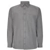 Bigdude Button Down Oxford Long Sleeve Shirt Charcoal