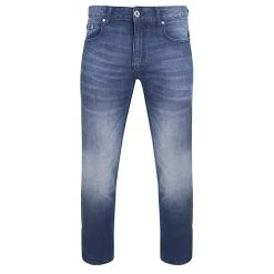 Bigdude Whispering Stretch Jeans Mid Wash