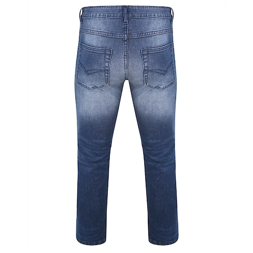 Bigdude Whispering Stretch Jeans Mid Wash - Image 2