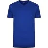 Bigdude Plain V-Neck T-Shirt Royal Blue