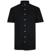 Bigdude Oxford Short Sleeve Shirt Black