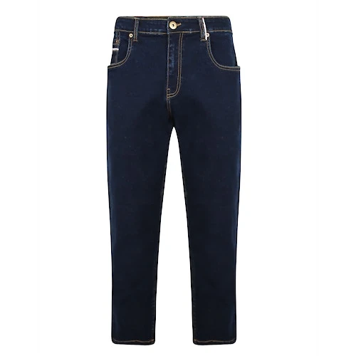 Bigdude Stretch Jeans With Selvedge Finish Raw Wash - Image 2