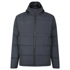 Bigdude Warm Puffer Jacket Charcoal