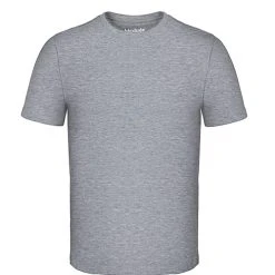 Bigdude Plain Crew Neck T-Shirt Grey Tall