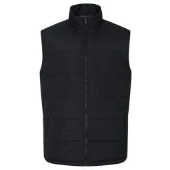 Bigdude Padded Gilet Black