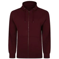 Bigdude Original Full Zip Hoody Burgundy
