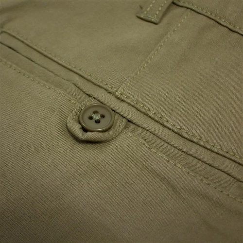 Bigdude Stretch Chino Shorts Light Khaki - Image 7