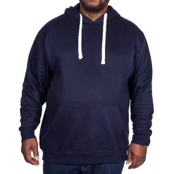 Bigdude Essentials Pullover Hoody Navy Tall