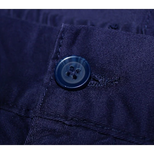 Bigdude Elasticated Waist Cargo Shorts Navy - Image 5