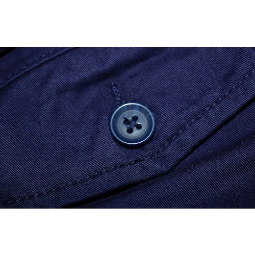 Bigdude Elasticated Waist Cargo Shorts Navy - Image 6