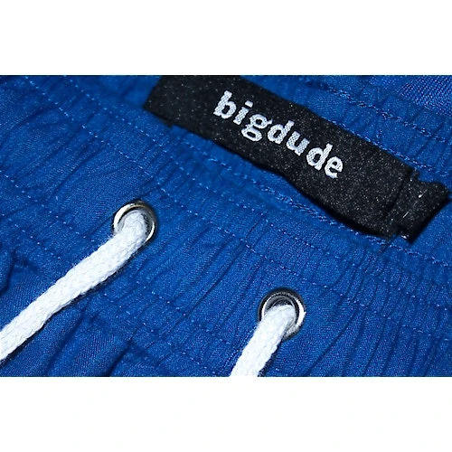 Bigdude Plain Swim Shorts Royal - Image 9