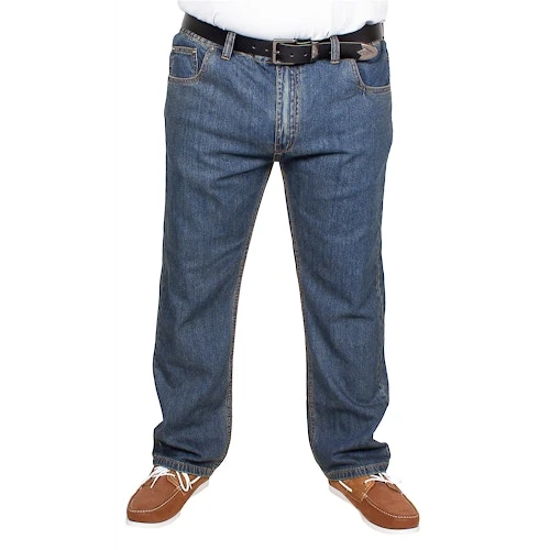 Bigdude Elasticated Waist Jeans Tint Wash - Image 2