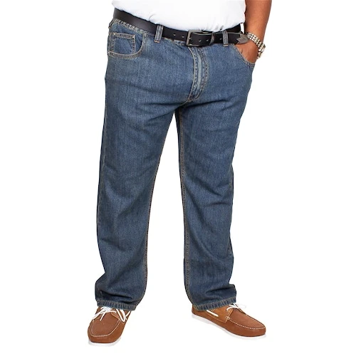 Bigdude Elasticated Waist Jeans Tint Wash - Image 4