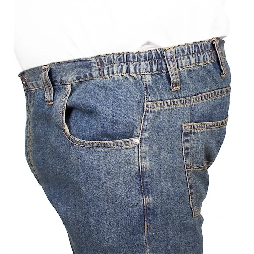 Bigdude Elasticated Waist Jeans Tint Wash - Image 5