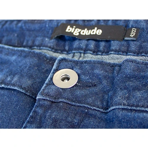 Bigdude Whispering Stretch Jeans Mid Wash - Image 5