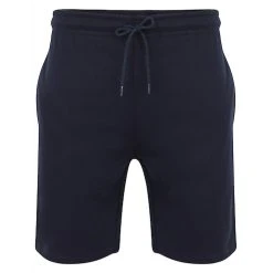 Bigdude Loop Back Jogger Shorts Navy