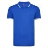 Bigdude Tipped Polo Shirt Royal Blue